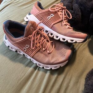 On Running Women's Coral Athletic Shoes